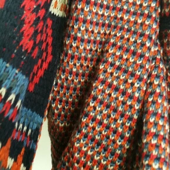 ARDENE Multicolored Colors Stripes Chunky Knit 2 Infinity Scarves NWT - Picture 5 of 11